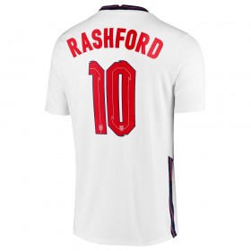 Inghilterra Rashford 10 Maglia Prima EURO 2020 Manica Corta